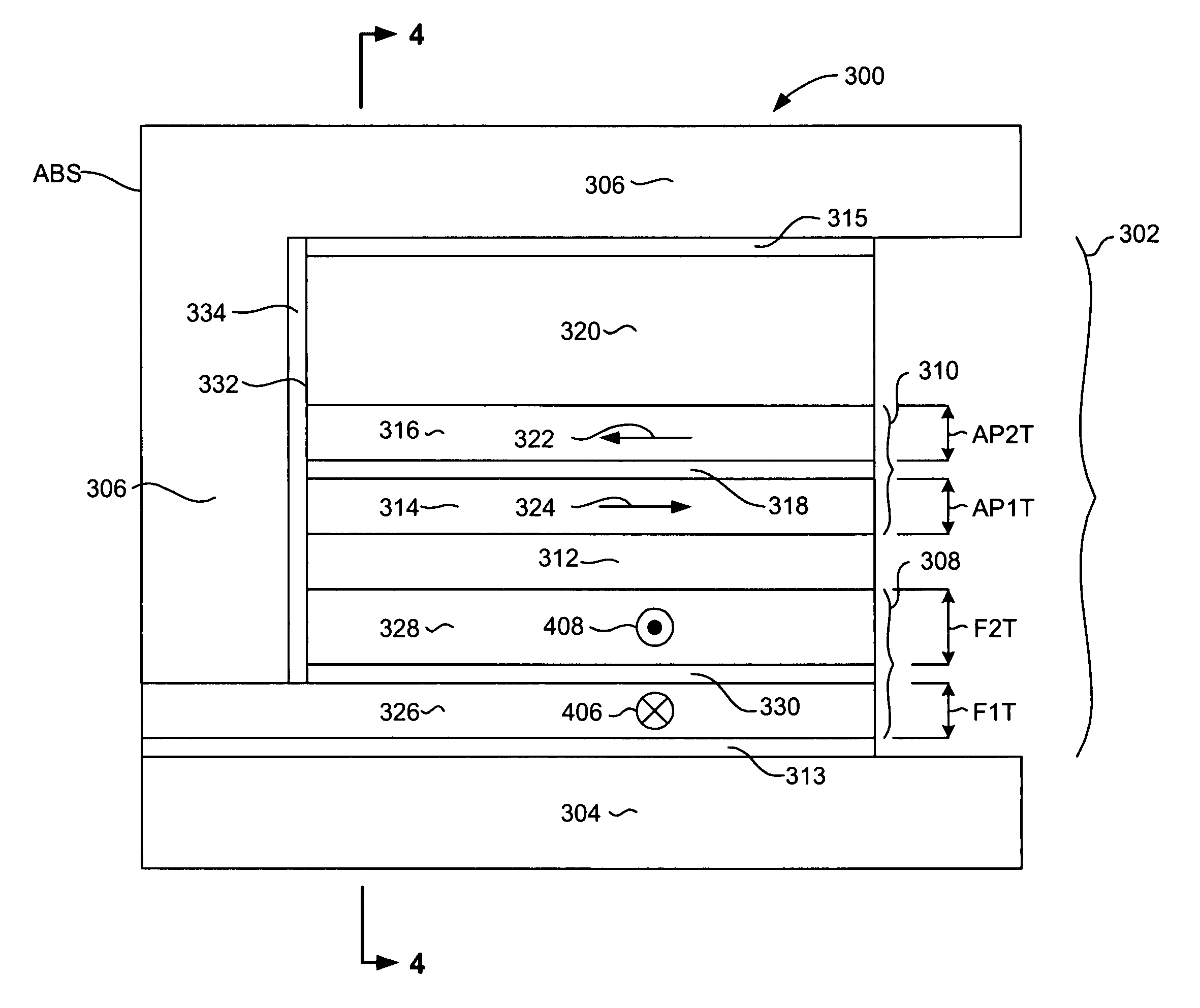 Current perpendicular to plane (CPP) magnetoresistive sensor having a flux guide structure and synthetic free layer