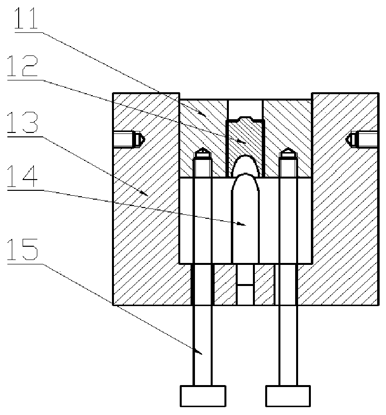 Device for measuring cartridge pull force of center fire sporting cartridge
