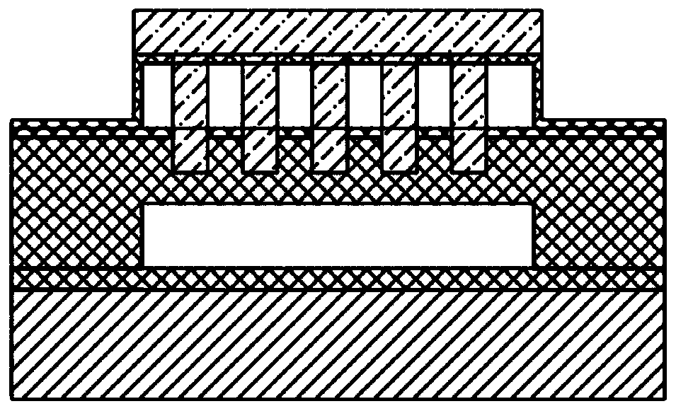 An integrated solenoid type double-layer magnetic film inductor and its preparation method