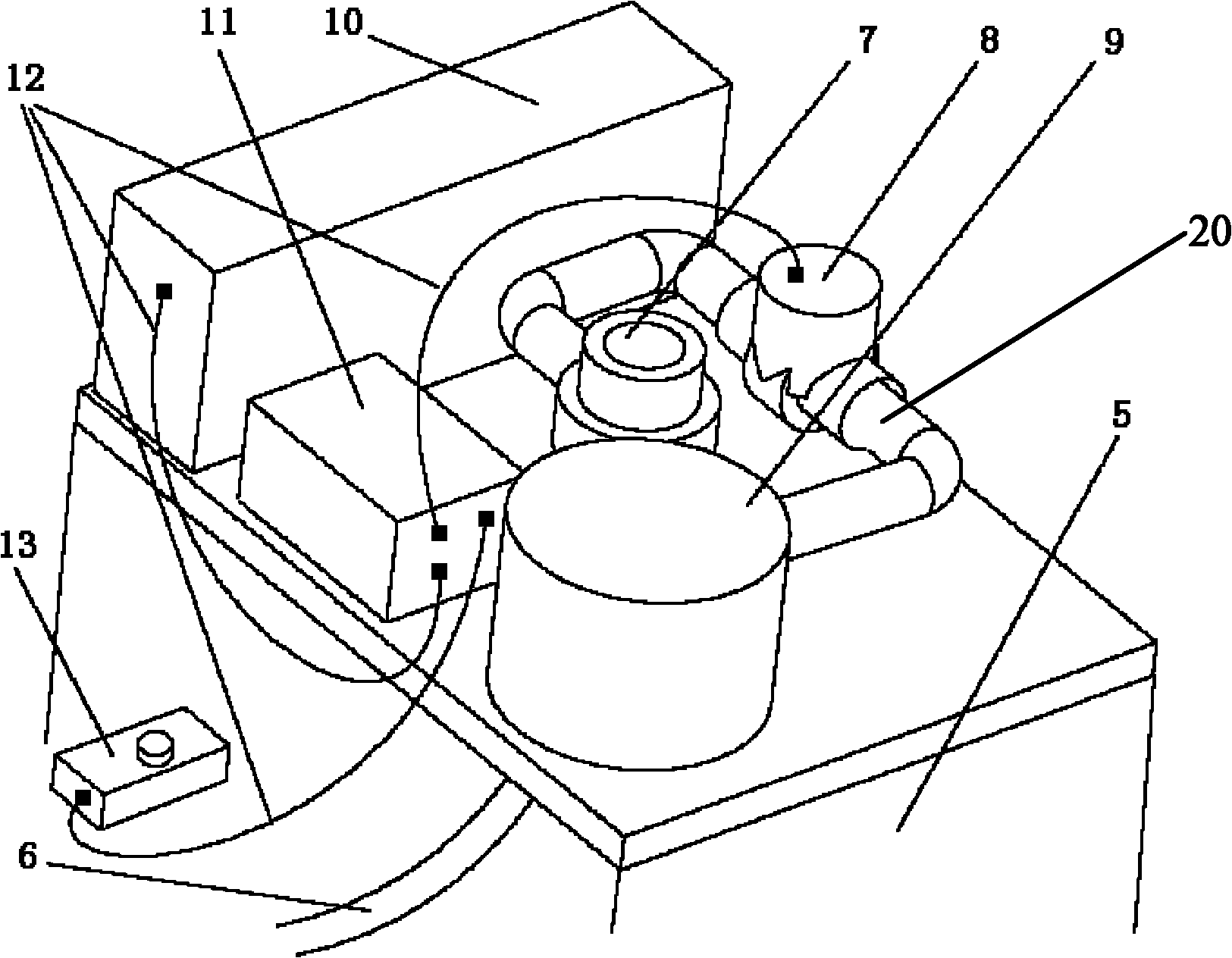 Pulse type vacuum generating device and cotton harvesting device and system