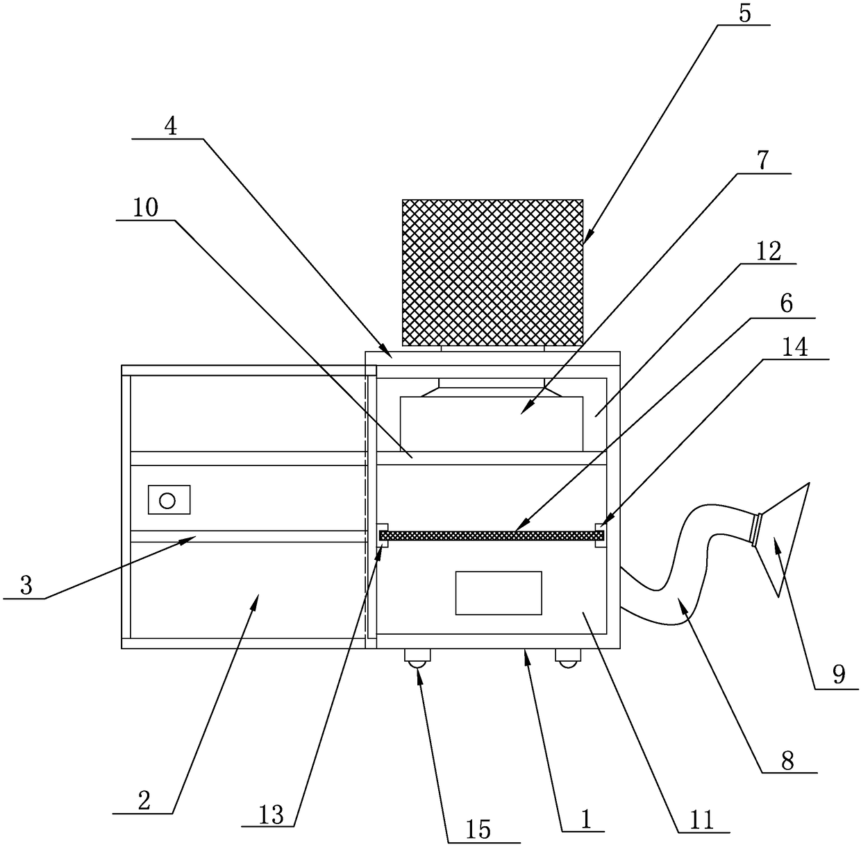 Coding machine purifier