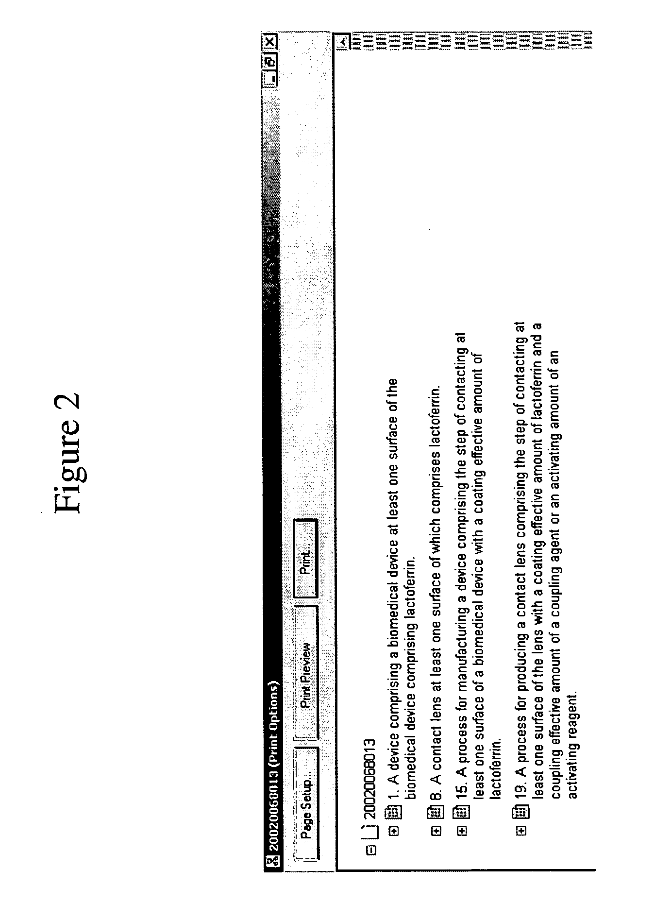 Patent claims analysis system and method