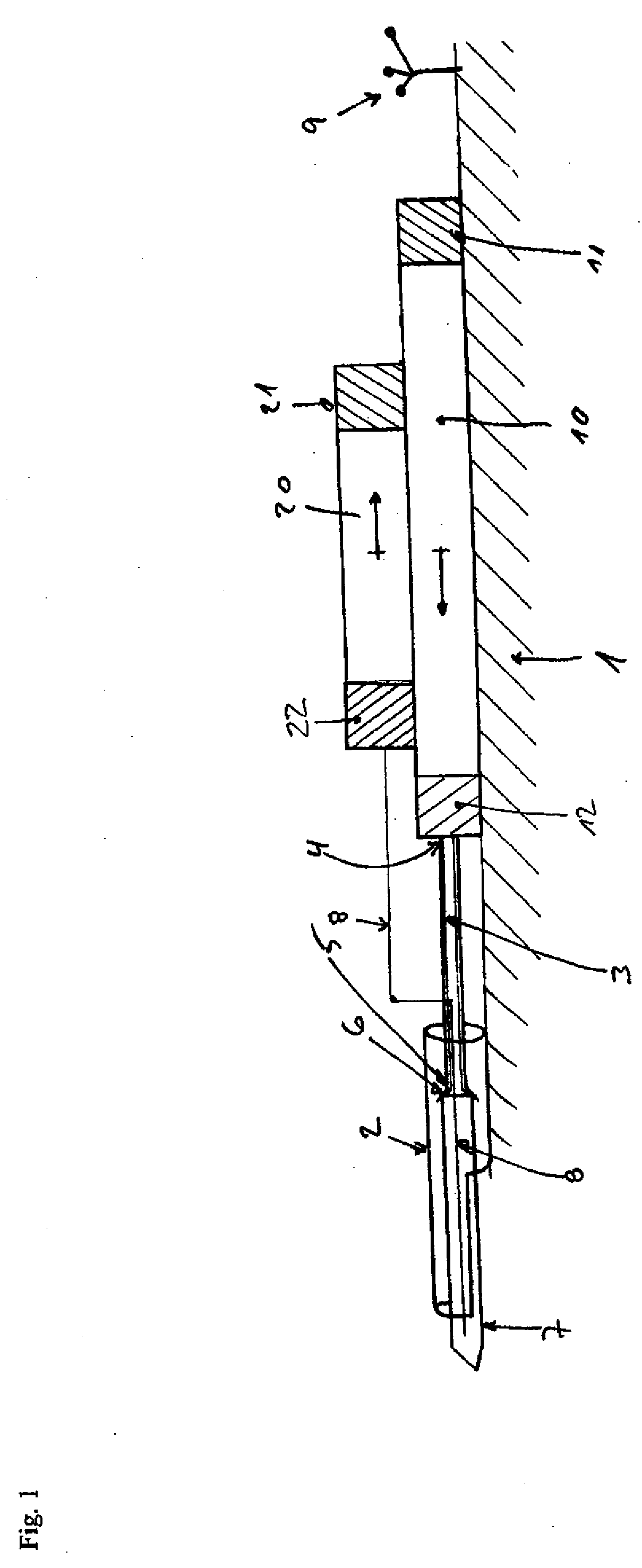 Apparatus and system for insertion of an implant