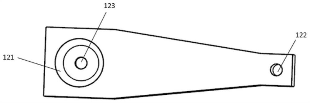 Hip joint operation guide plate