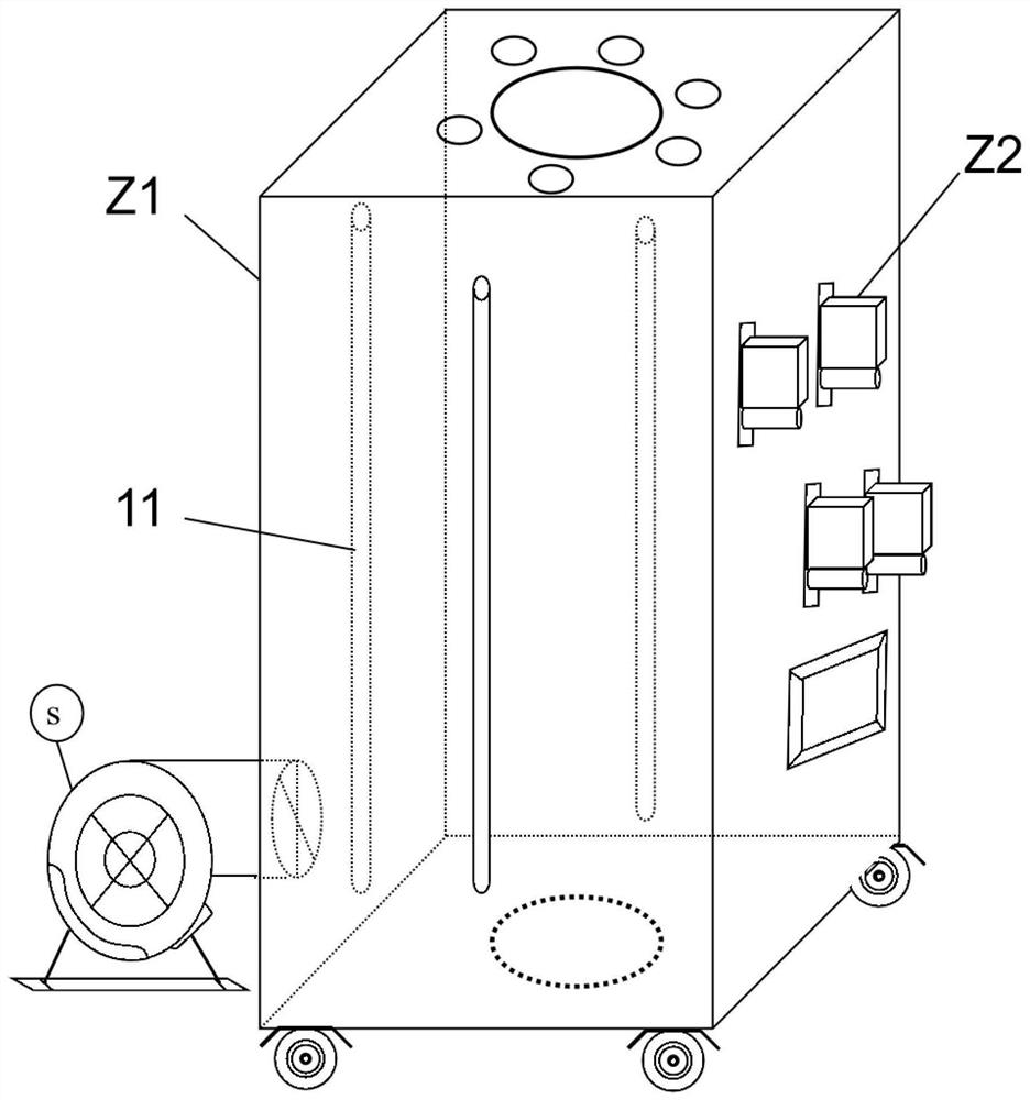 Reactor, system and method for rapid detection of tail gas secondary aerosol generation factor