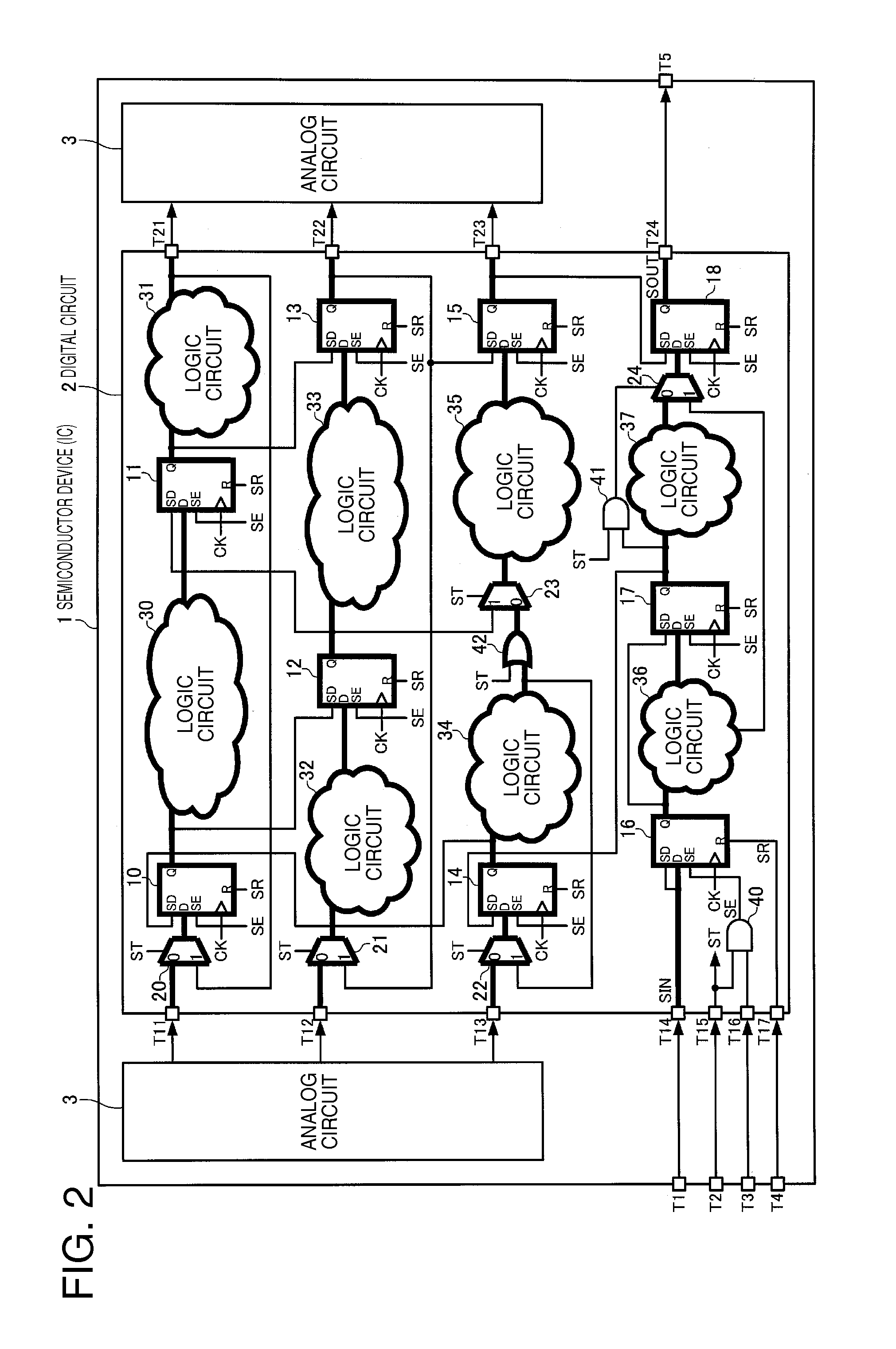 Semiconductor device, physical quantity sensor, electronic apparatus, and moving object