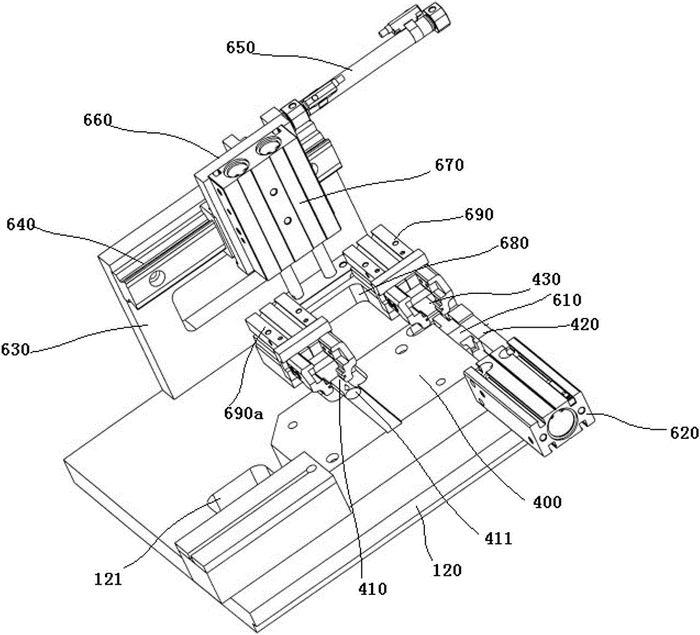 Automatic riveting method and device for contactor static reed and contacts