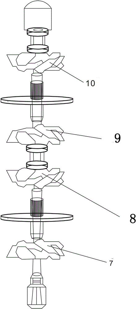 Turbo type pressurizing device of disc granulator