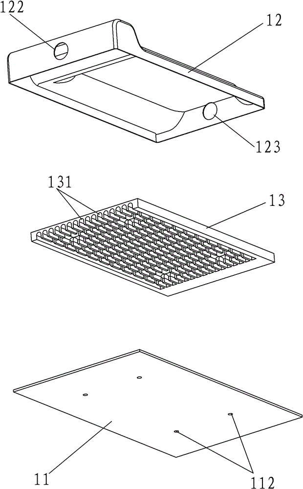 High-power loop heat pipe radiator and manufacturing method thereof