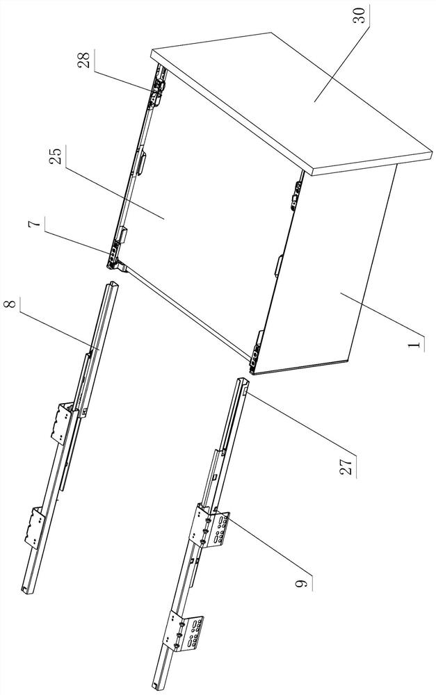 Improved drawer adjusting structure