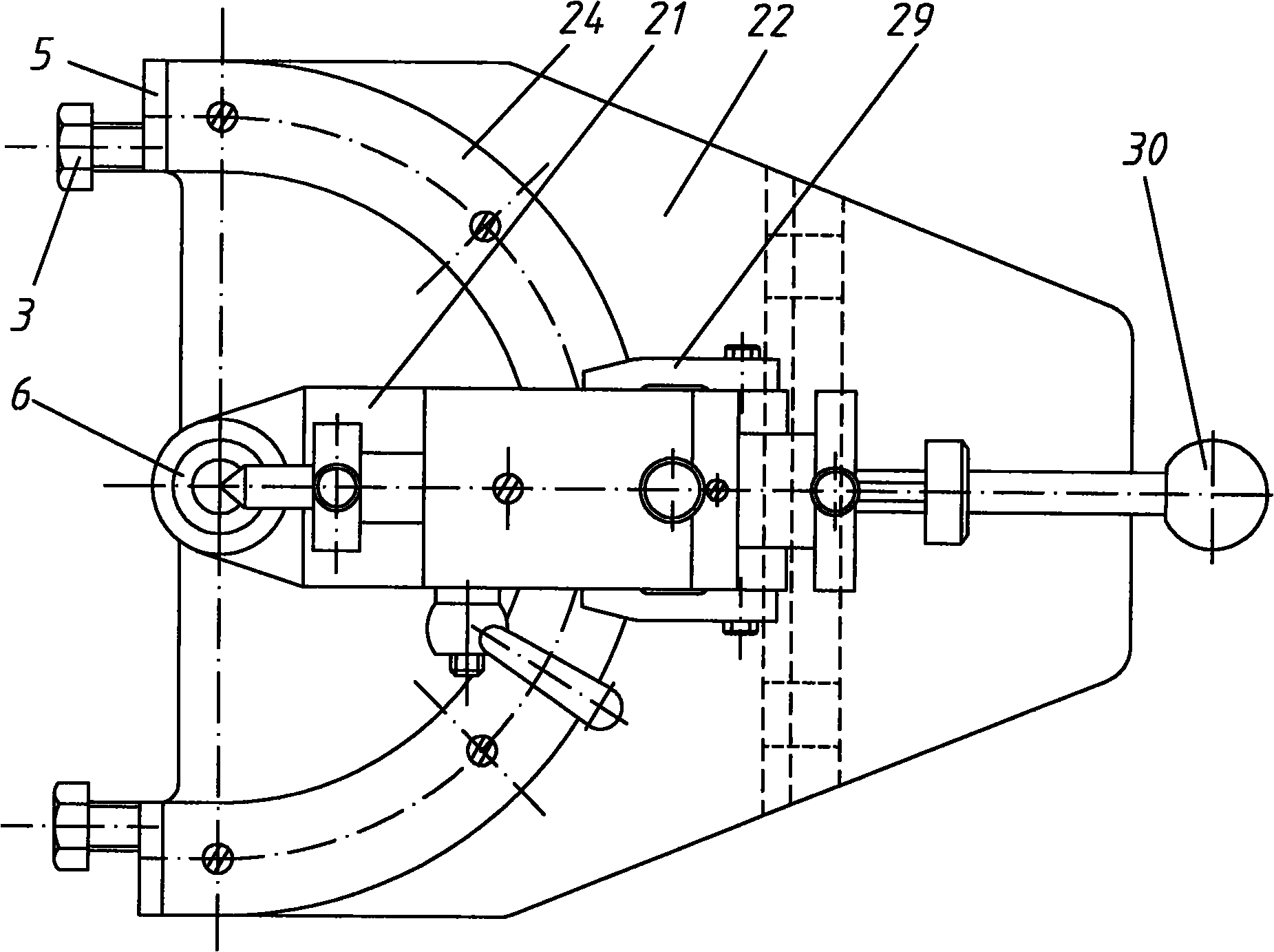 Concave-convex small sphere grinding wheel dresser