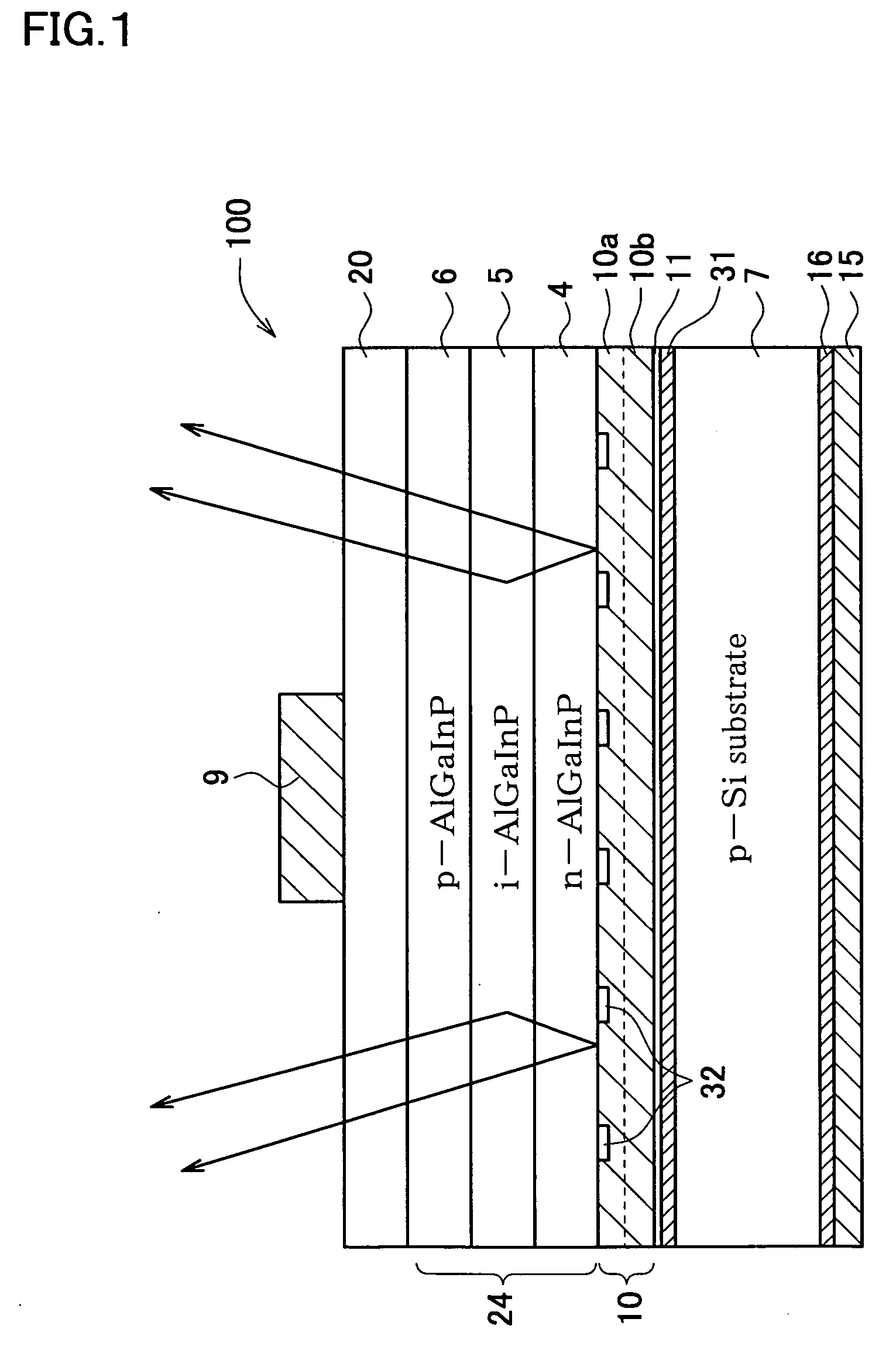 Light emitting device and process for fabricating the same