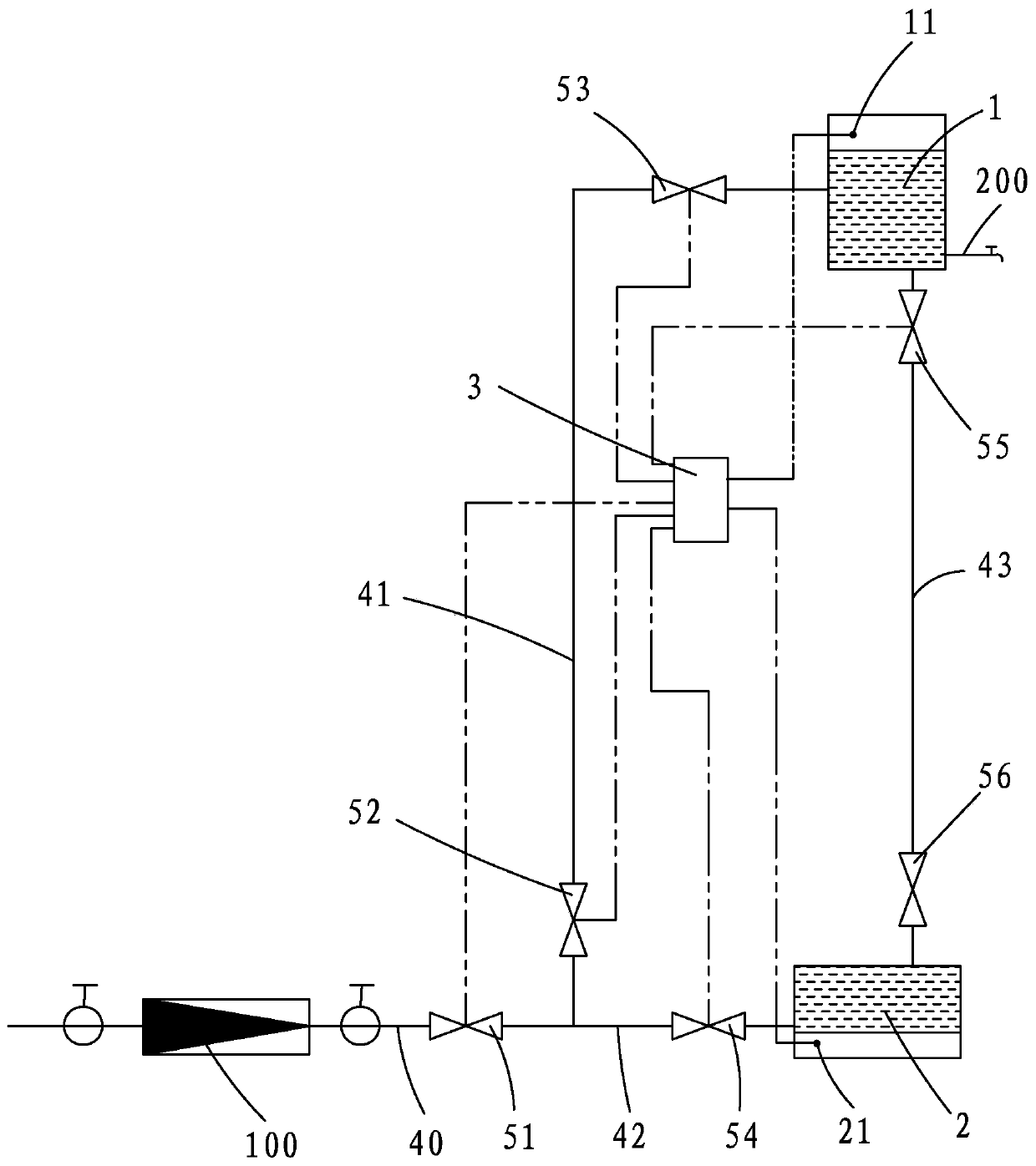 Building water supply system corrosion and scale prevention device and control method thereof