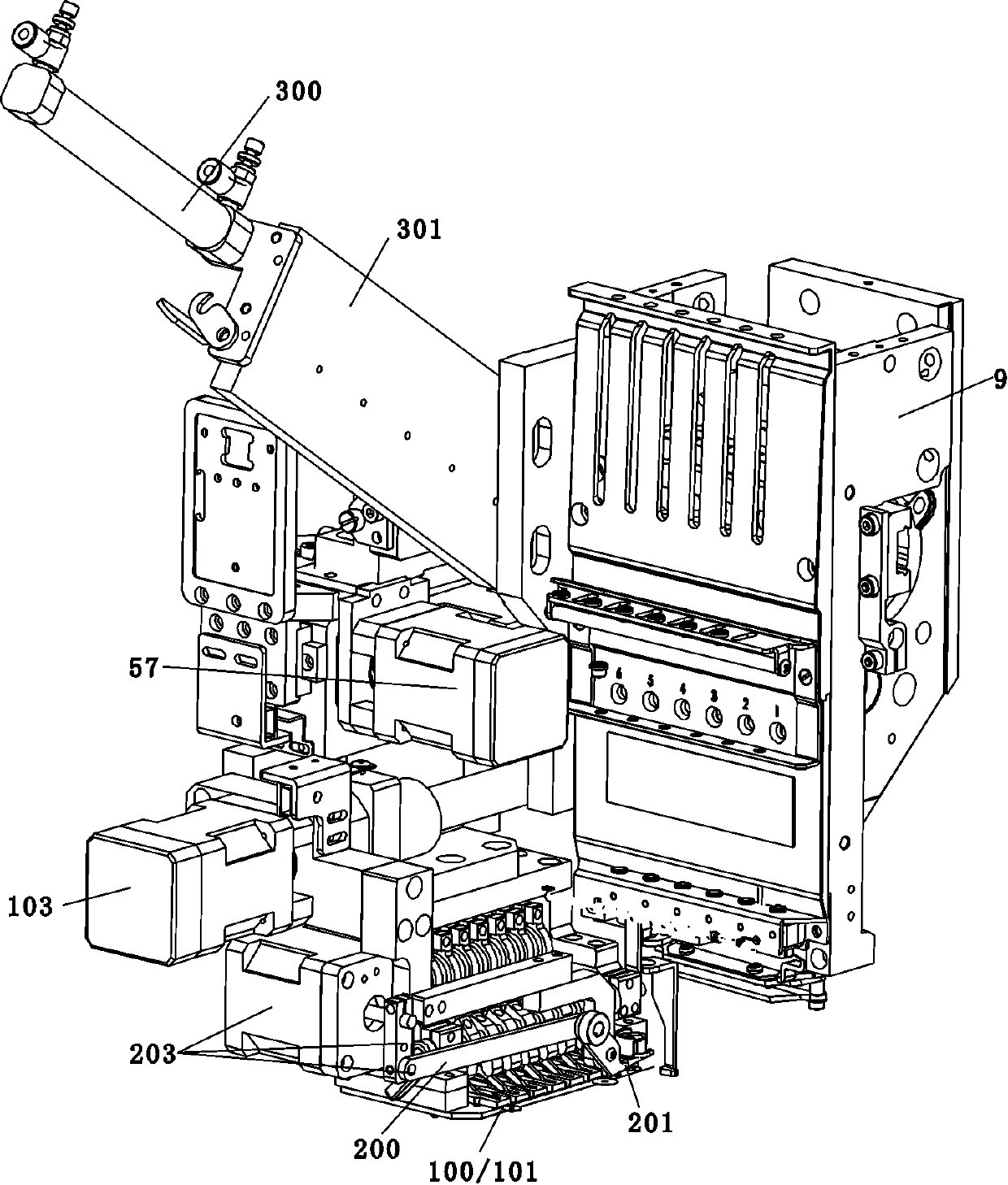 Multi-sequin device and embroidery machine with same