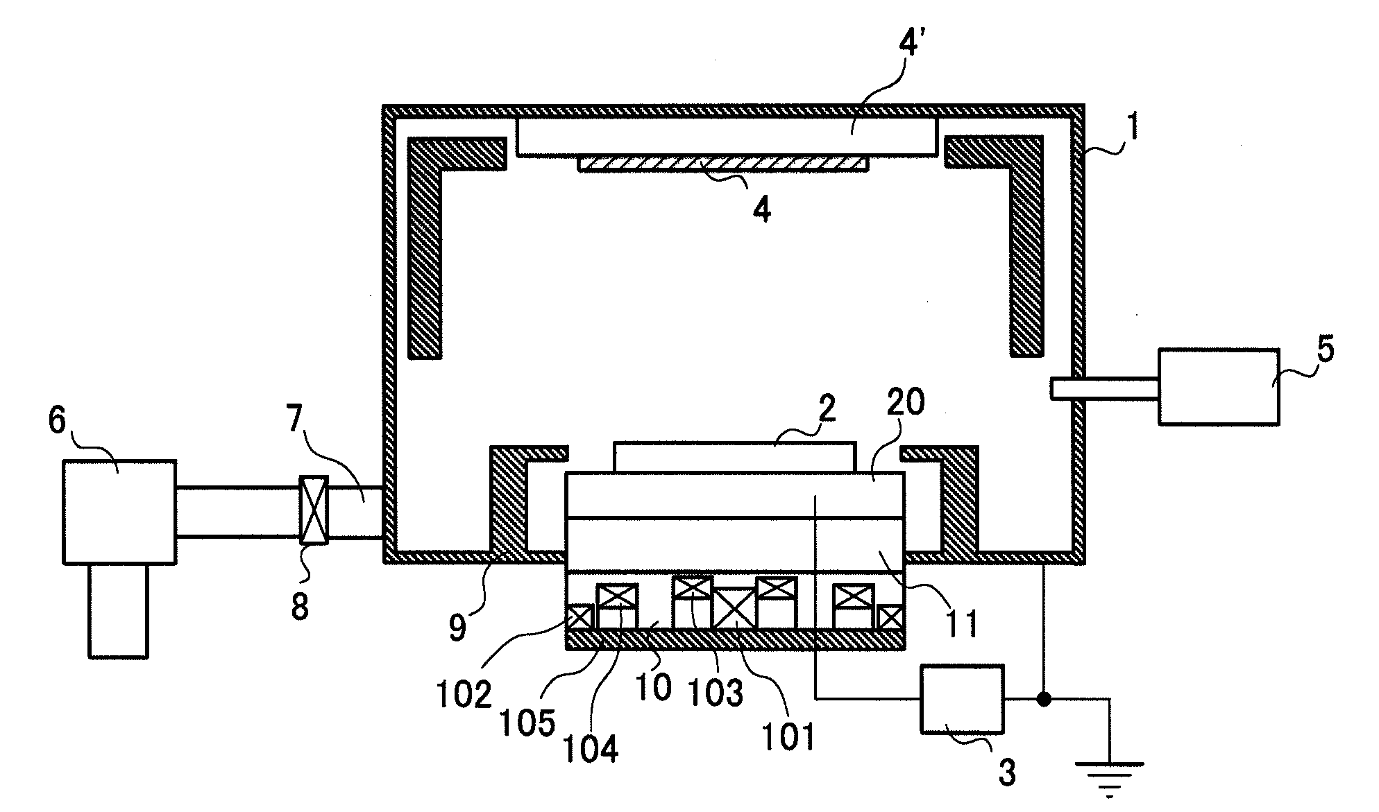 Sputtering apparatus and sputtering method