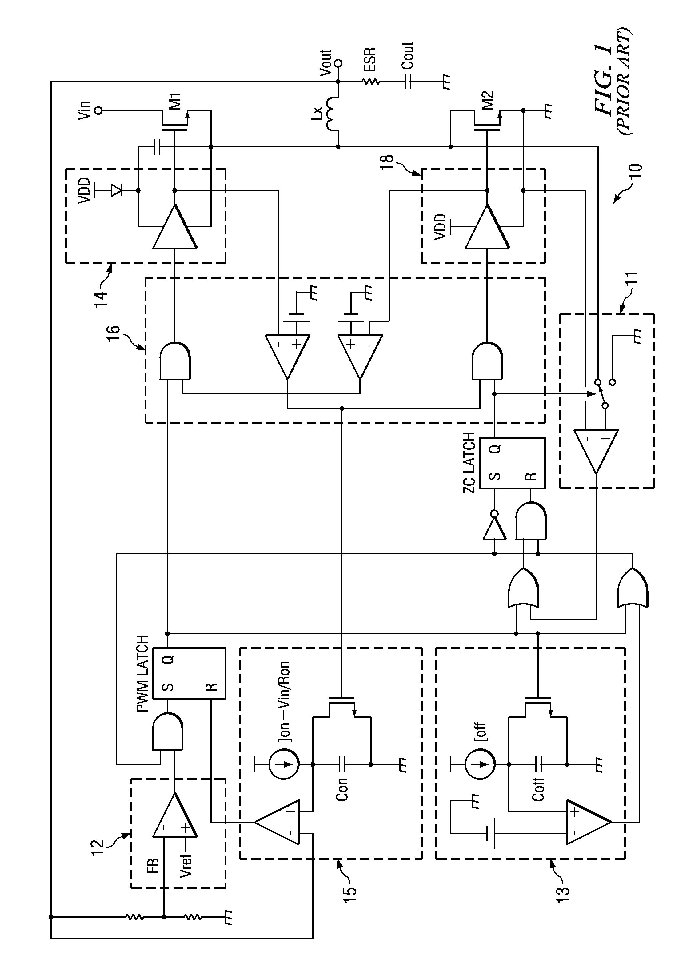 High efficiency power converter operating free of an audible frequency range