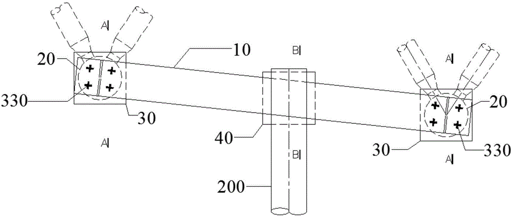 Latticed shell structure and wind-resistant truss column connection structure