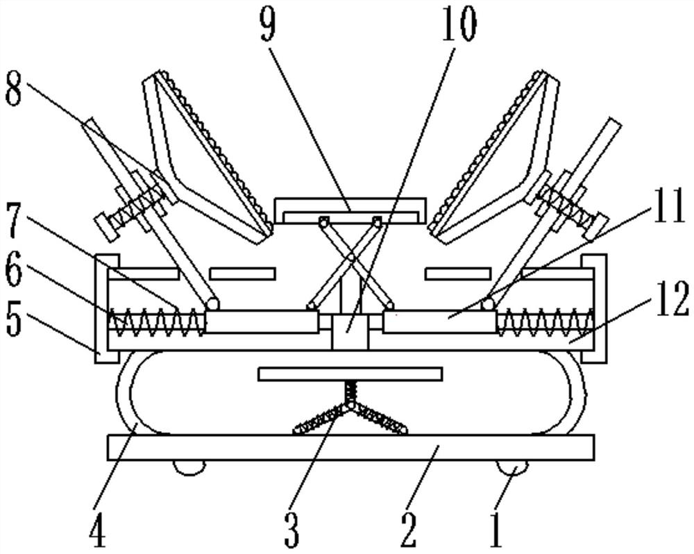 A fixing device for electric equipment transportation