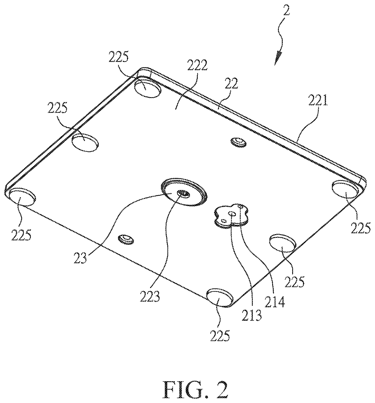 Supporting device and method for manufacturing the same