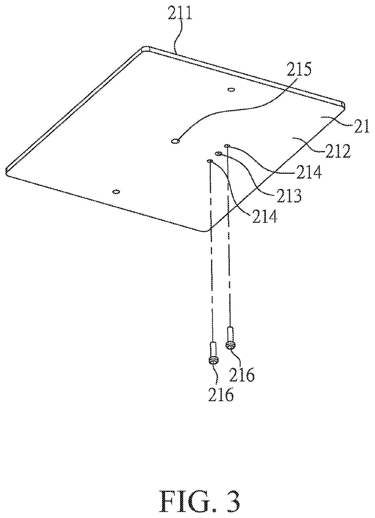 Supporting device and method for manufacturing the same