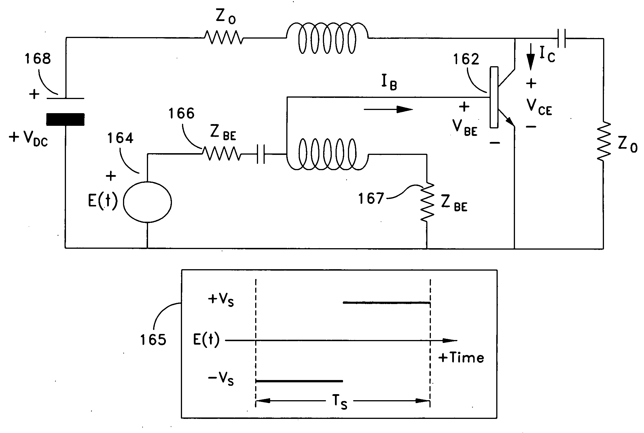 System and method for improving the efficiency and reliability of a broadband transistor switch for periodic switching applications