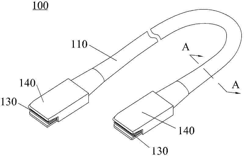 Method for manufacturing high-frequency high-speed data transmission cable