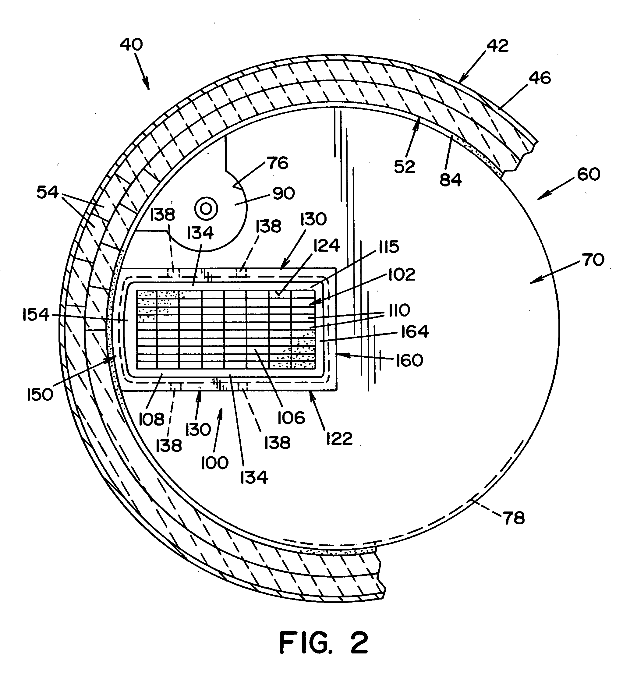 Impact pad for metallurgical vessels