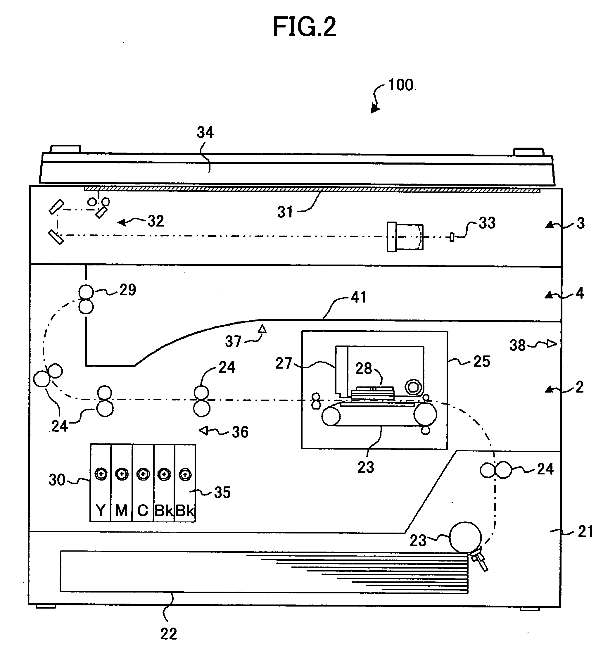 Inkjet type recording apparatus and control method of the same