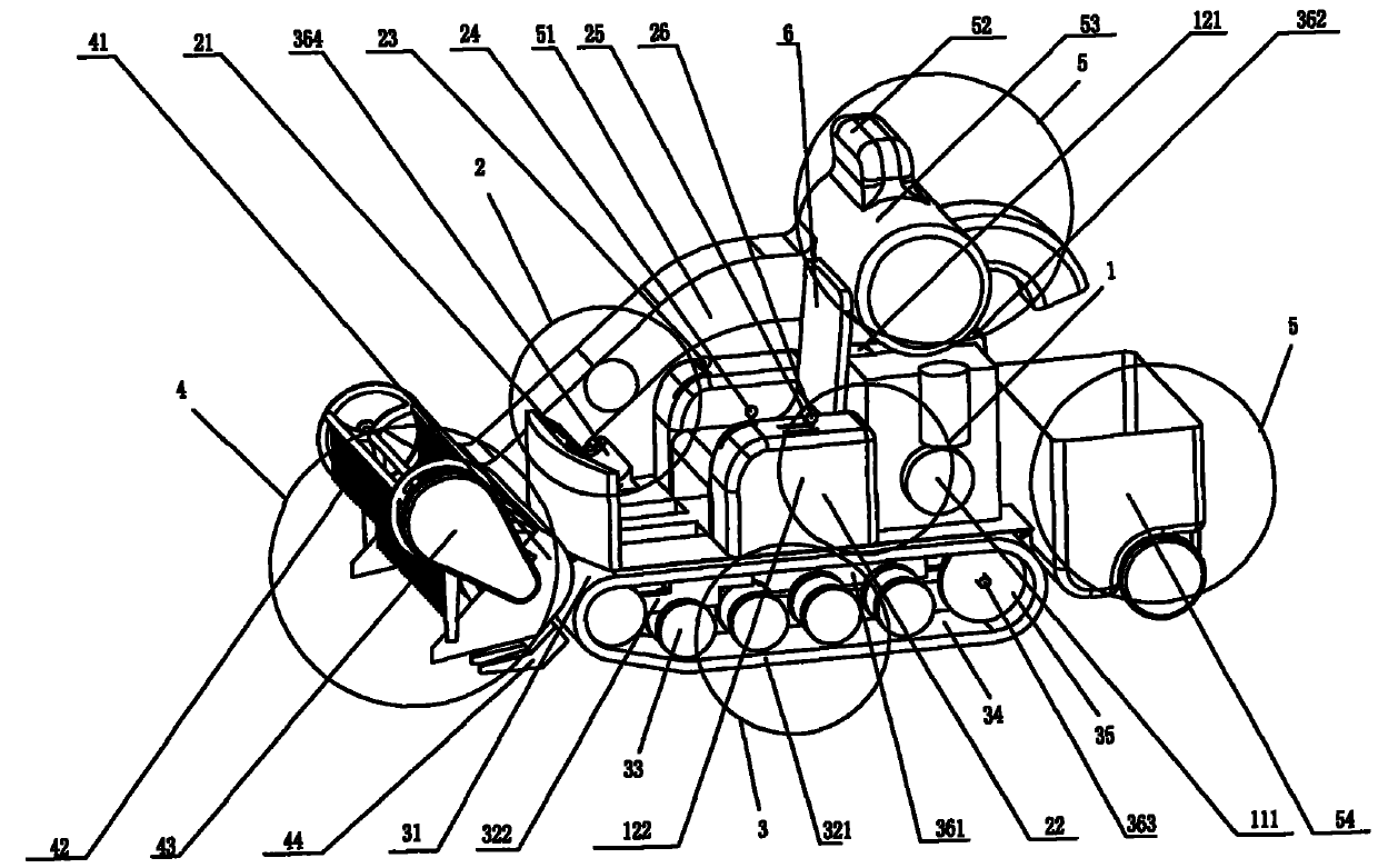 Multi-functional environment-friendly intelligent farming machine