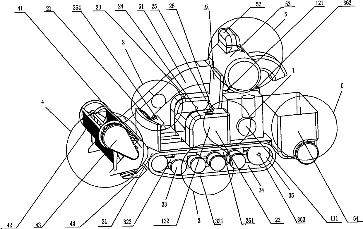 Multi-functional environment-friendly intelligent farming machine