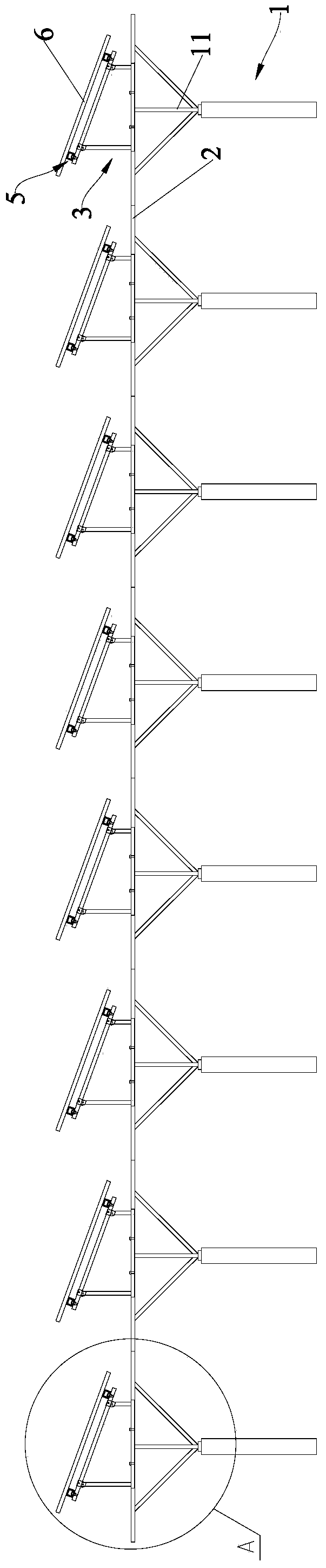 Photovoltaic ecological greenhouse