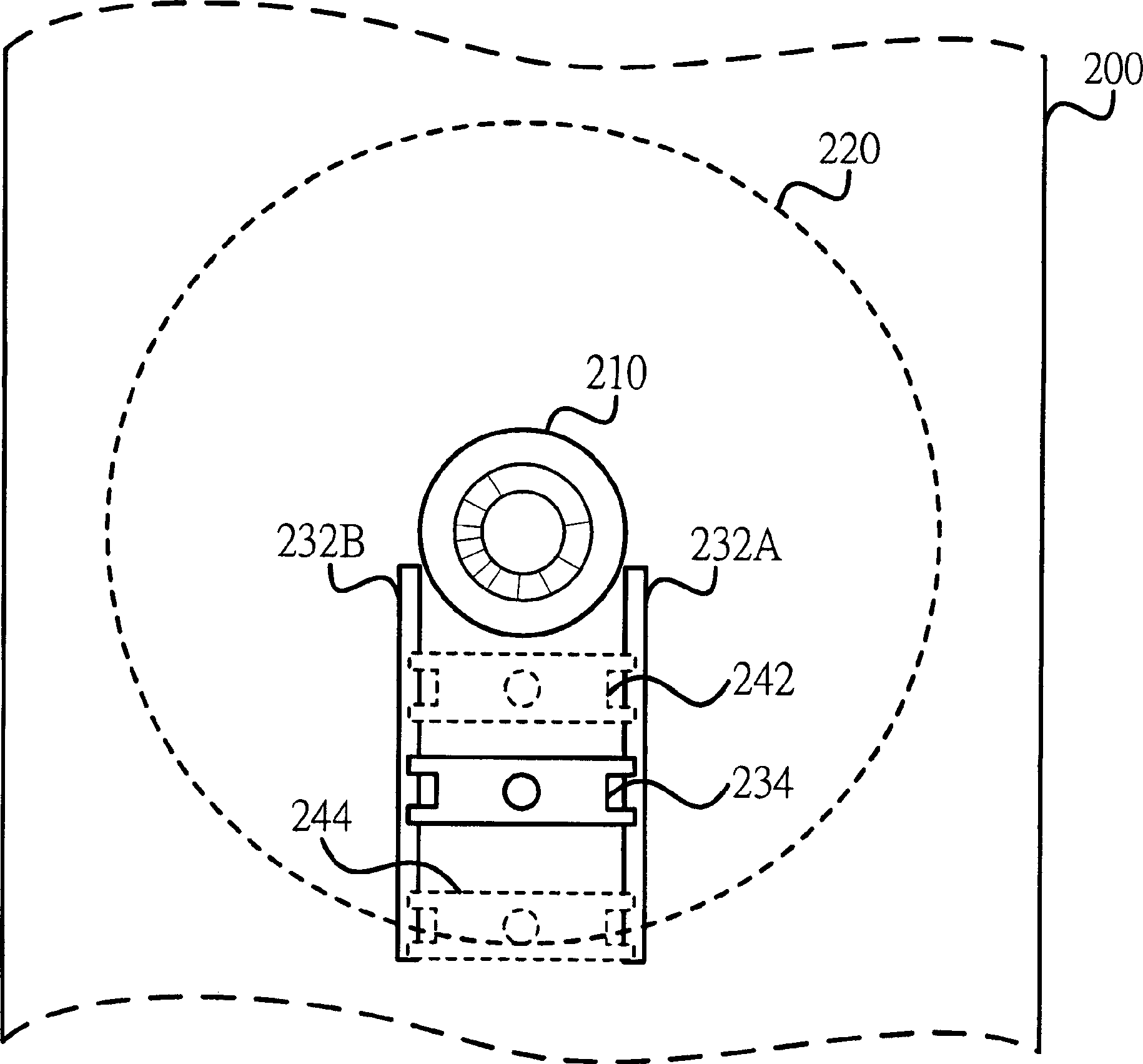 Method for controlling pulley homing in optic disc machine