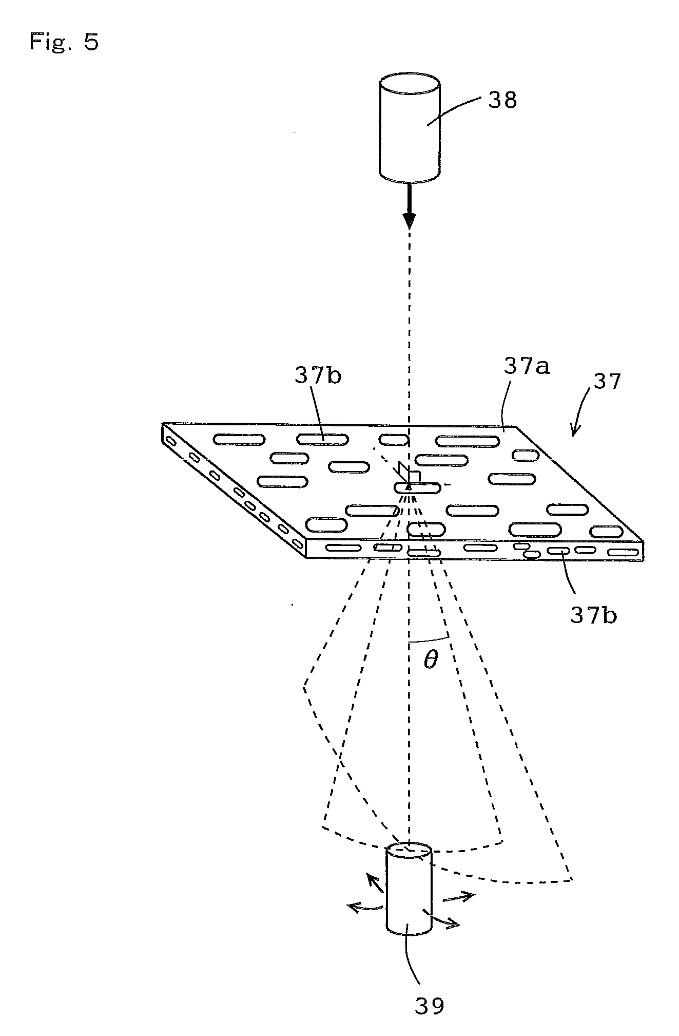 Light-diffusing film and apparatus provided with the same