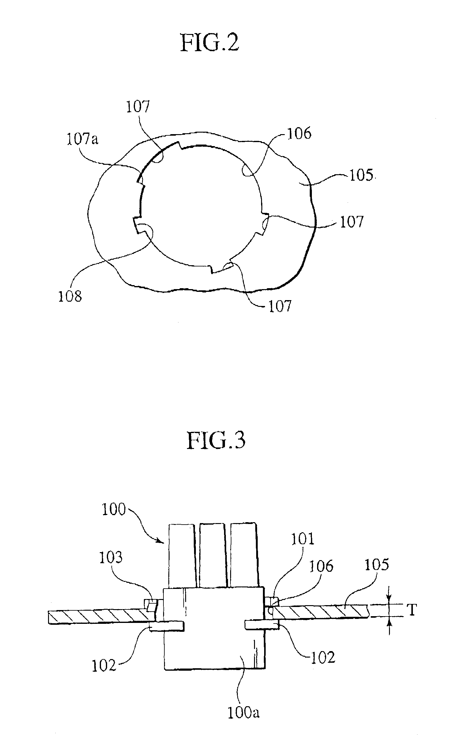 Bracket coupling structure