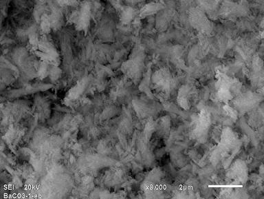 Production method for high-purity electronic-grade barium carbonate