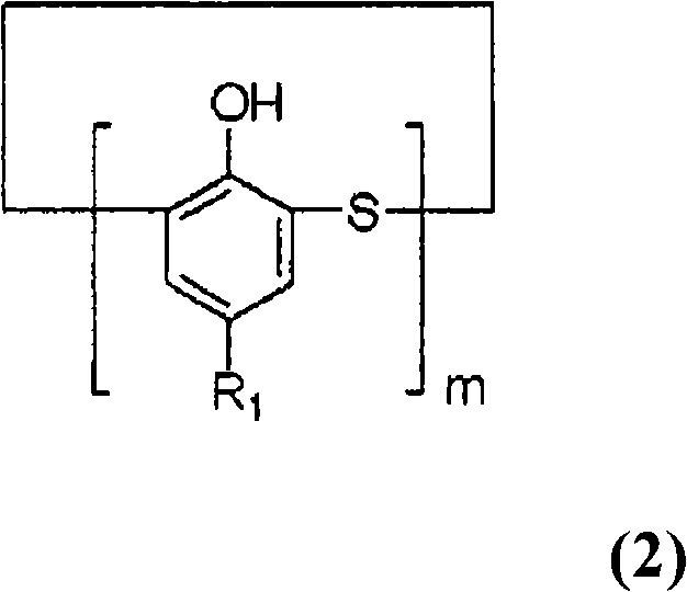 Process for producing cyclic phenol sulfides