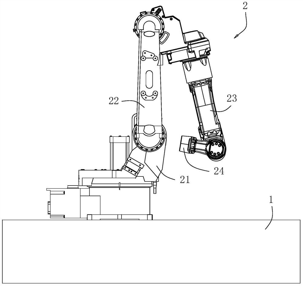 Mechanical arm of robot