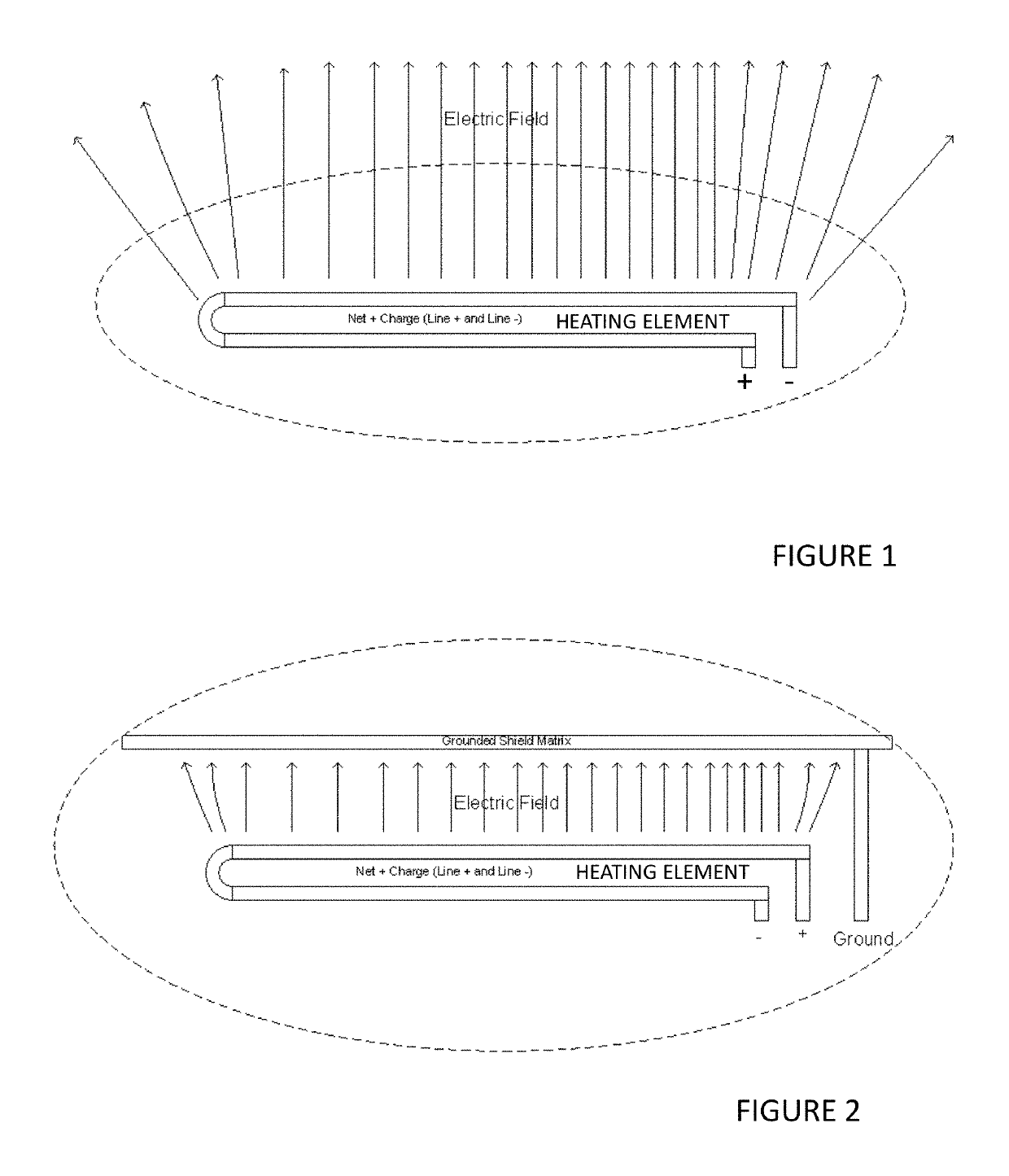 Printed shield with grounded matrix and pass through solder point systems and methods