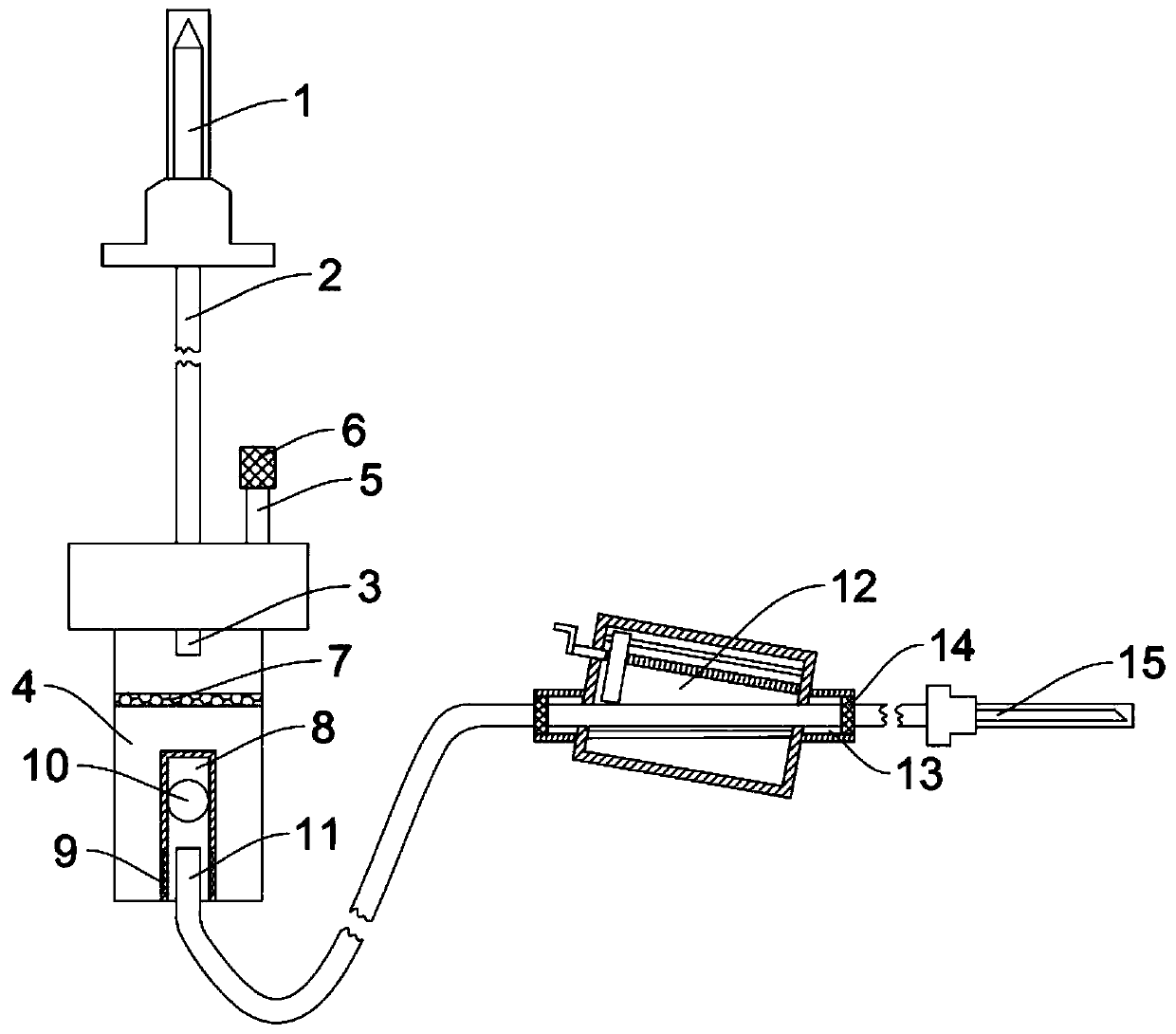 Flow regulating filter infusion device for infusion pump