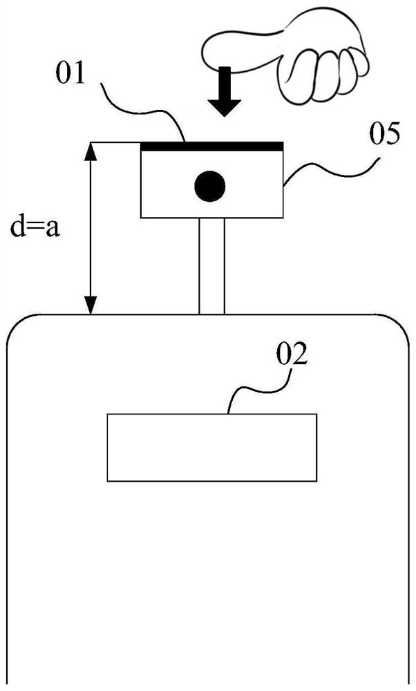 Blood pressure detection module, method and device and electronic equipment