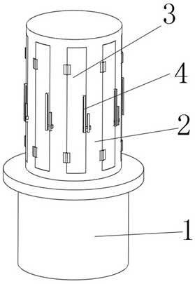 Preservation device and system capable of prolonging service life of sunflower pollen