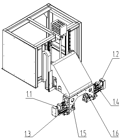 Servo press device for rotary cultivator gearbox assembly line