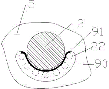 Nut protein extraction device with first-stage auxiliary teeth and blowing and stirring device