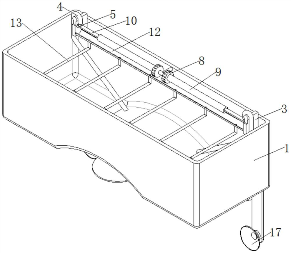 Shallot and garlic planting device used in cooperation with sink