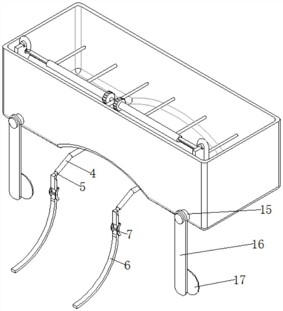 Shallot and garlic planting device used in cooperation with sink