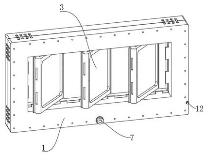 Reinforced glass fiber reinforced plastic door and window for high-rise building