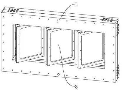 Reinforced glass fiber reinforced plastic door and window for high-rise building