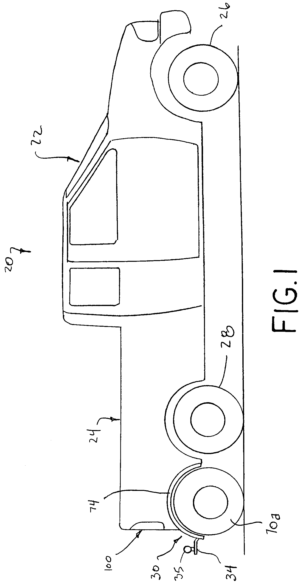 Detachable axle and hitch assembly