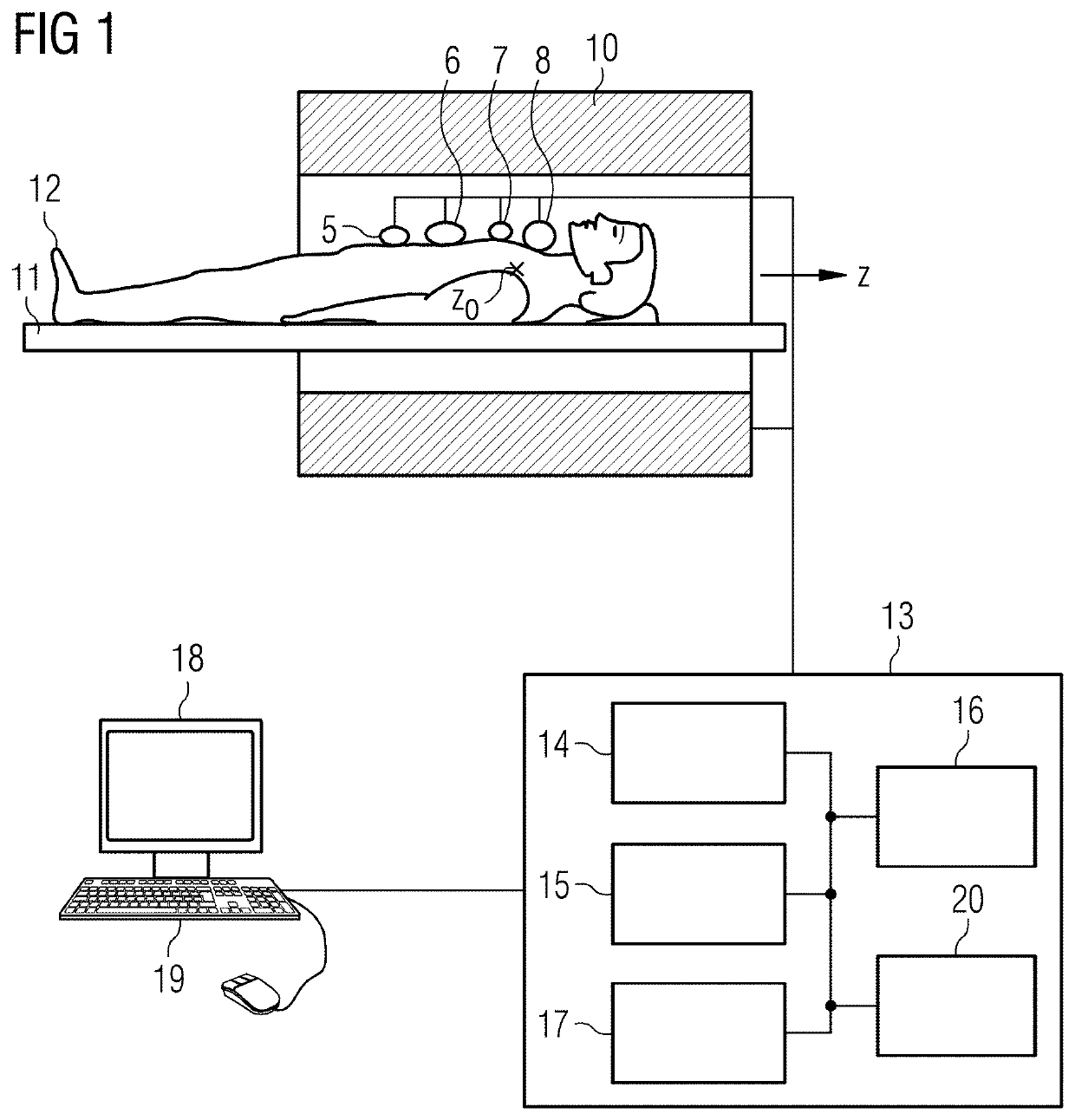 Method and magnetic resonance apparatus for quiet echo-planar imaging