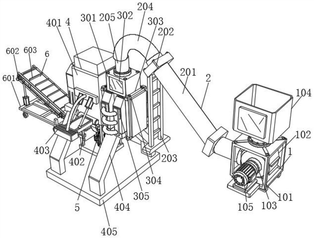 Corn packaging device capable of automatically quantifying